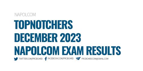 TOPNOTCHERS: December 2023 NAPOLCOM Exam Results, .